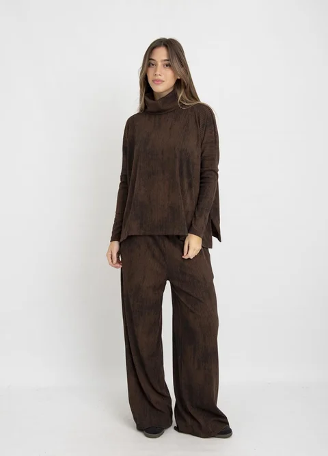 Poleron morley batik con tajos 
