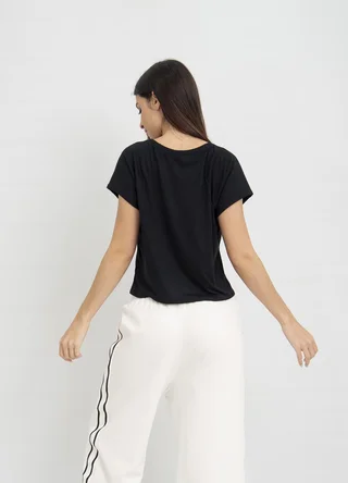 Remera viscosa manga ranglan  - Vista 2