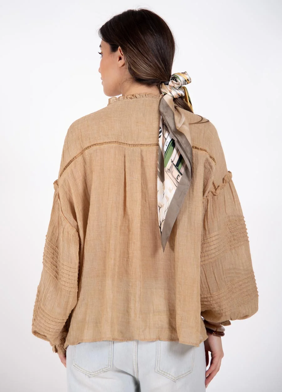 Camisola BOHO con tablas 