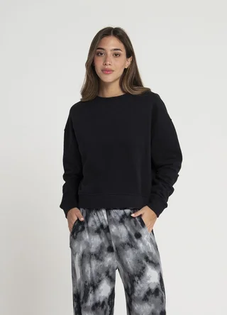 Buzo rustico esmerilado manga caida  - Vista 1