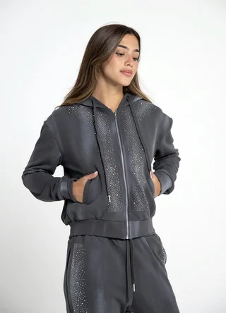 Campera con strass  - Vista 3