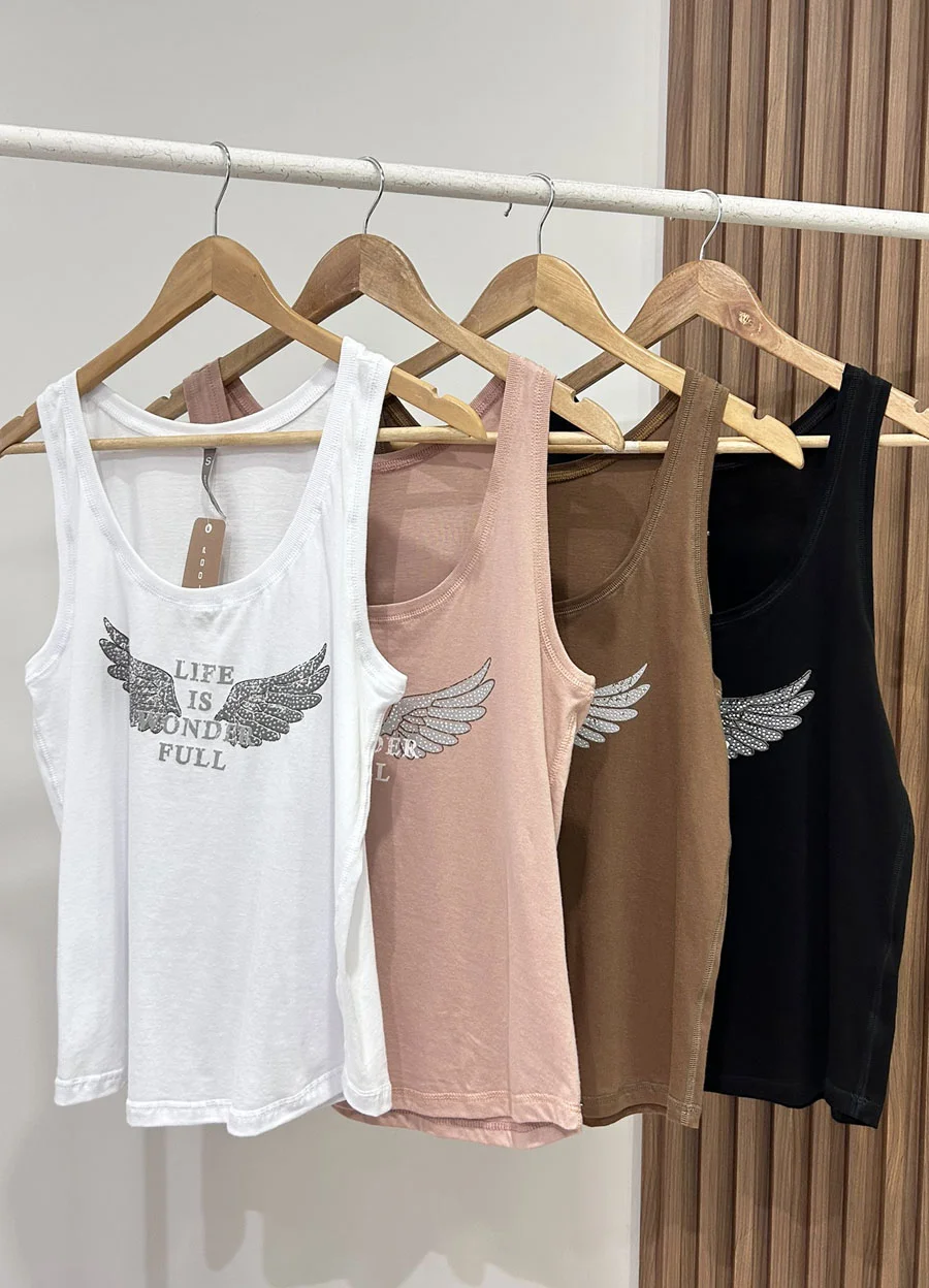 Musculosa LIFE IS ALAS