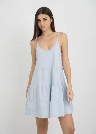 Solero corto flame con recortes  - Vista 1