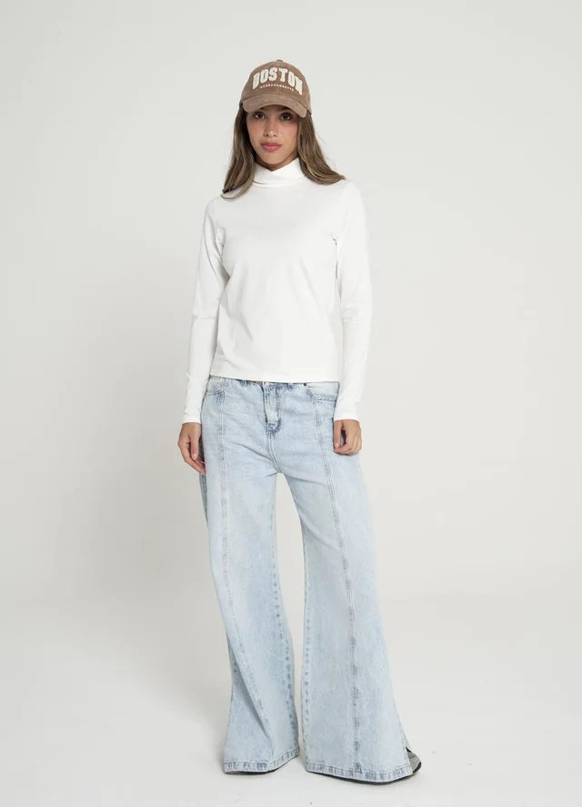 Polera jersey spandex 