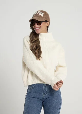 Sweater meadia polera - Vista 1