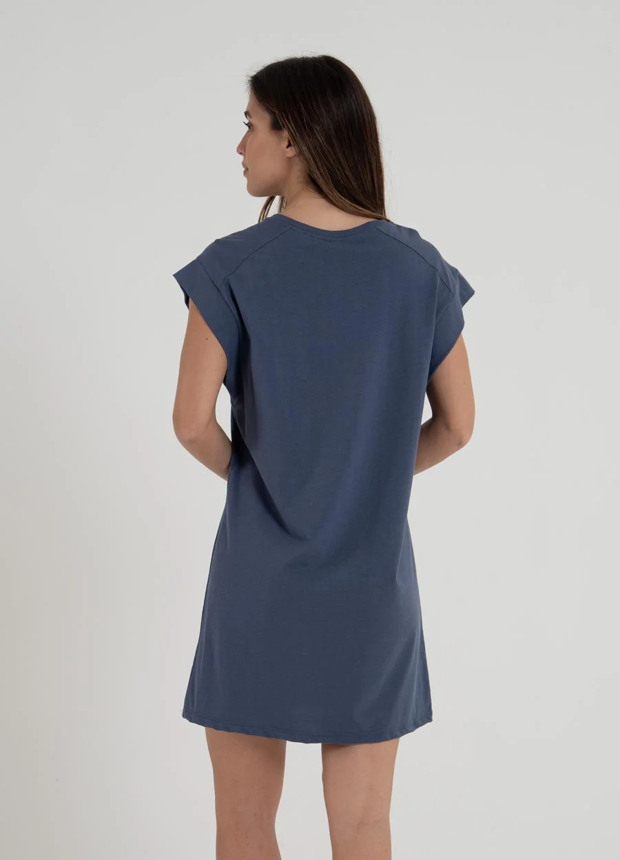 Vestido corto jry c/vista 