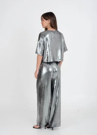 Pantalon metalizado  - Vista 5