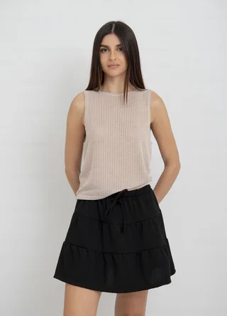 Top hilo sin mangas - Vista 2