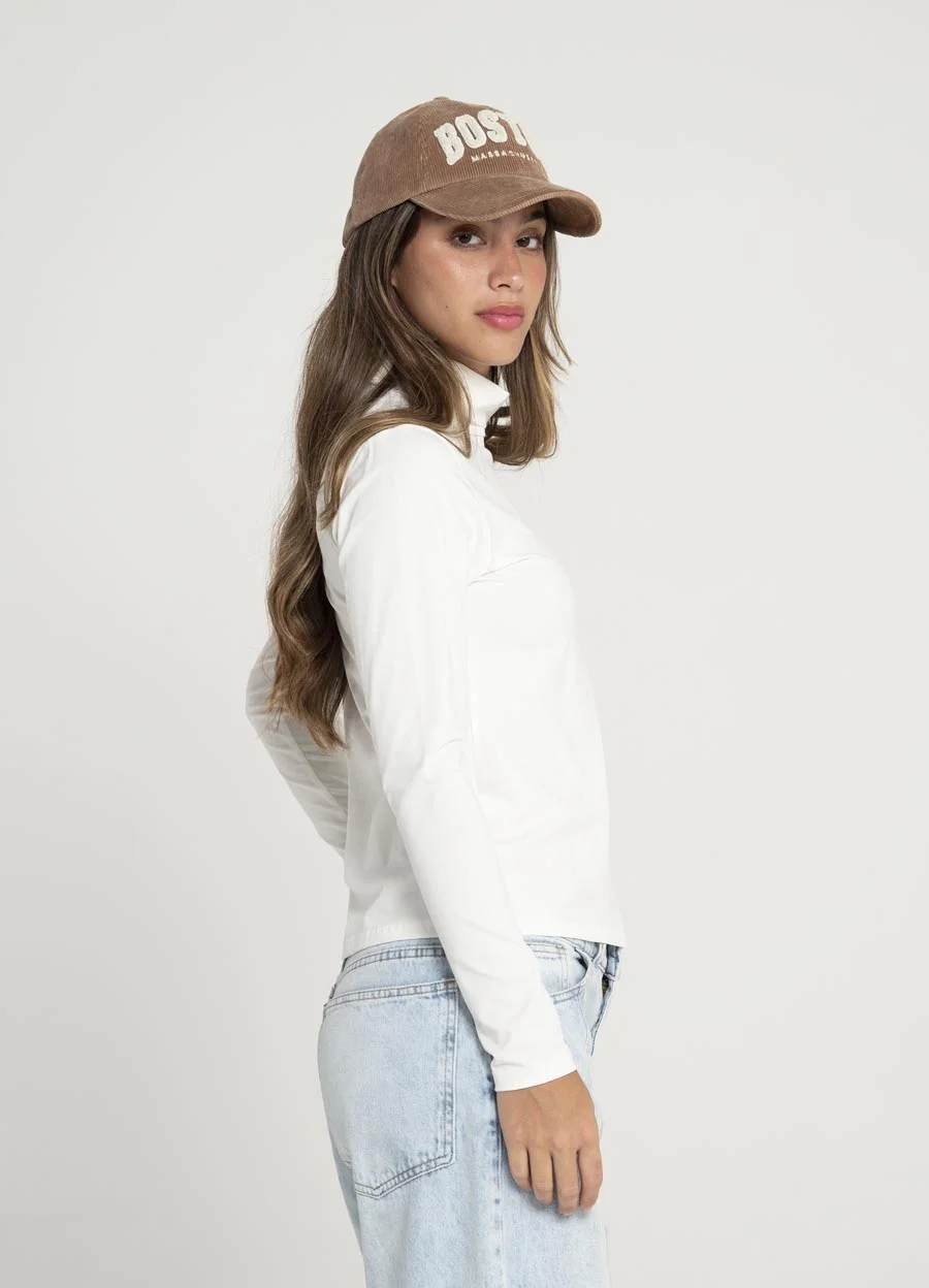 Polera basica jersey spandex