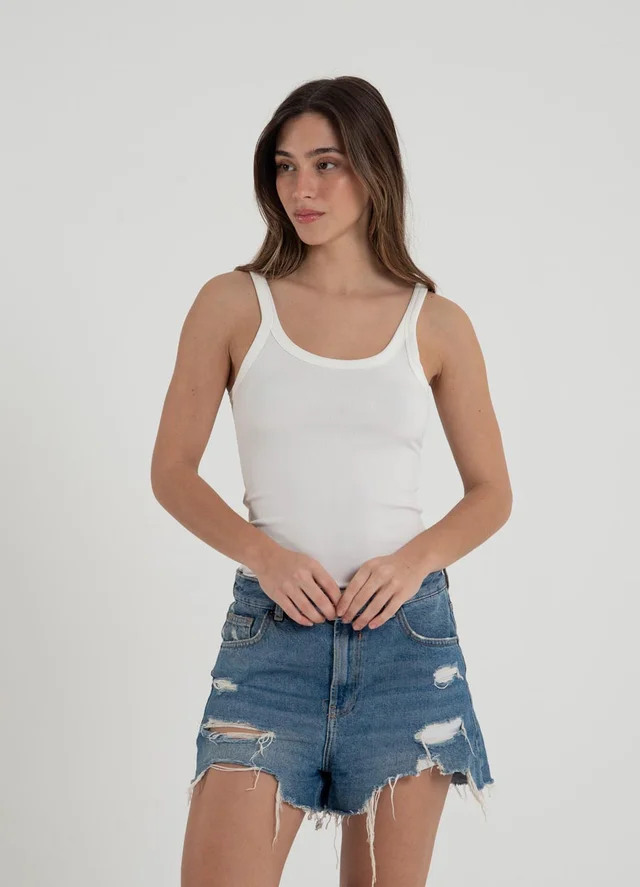 Musculosa morley microfibra bretel fino 