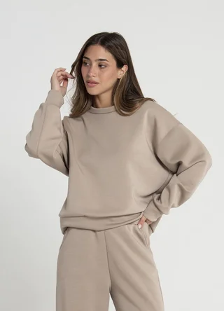 Buzo deportivo con puño recorte en espalda  - Vista 1