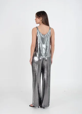 Musculosa metalizada  - Vista 4