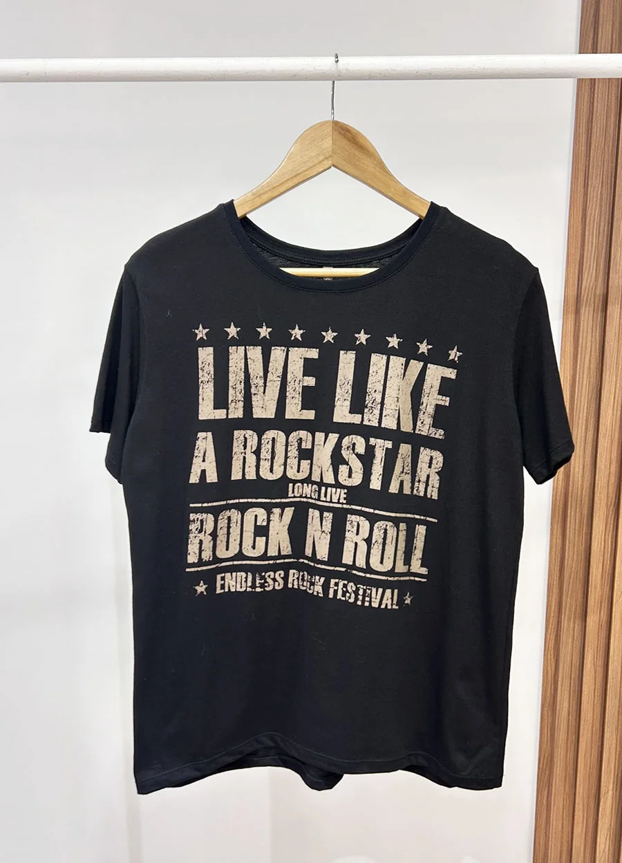 Remera ROCK STAR