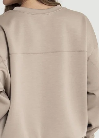 Buzo deportivo con puño recorte en espalda  - Vista 6