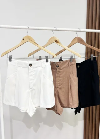 short tencel con pinza  - Vista 6