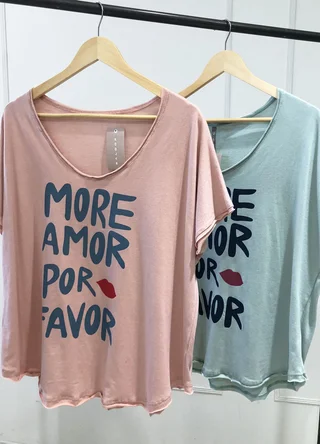 Remera MORE AMOR  - Vista 4