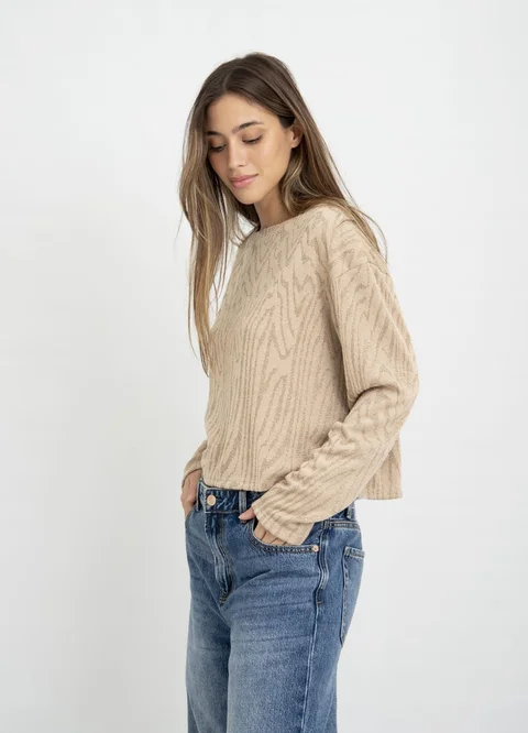 Sweater lurex