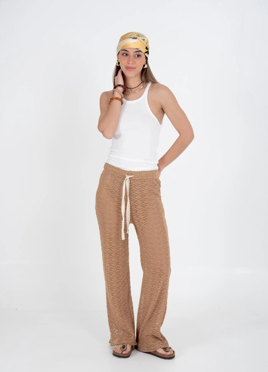 Pantalon hilo con cinta gross 