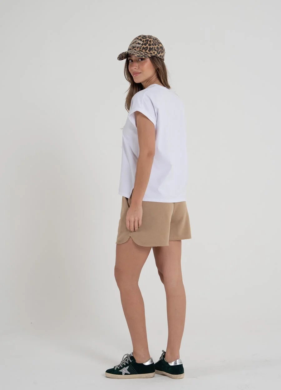 Short rustico al corte con cordon 