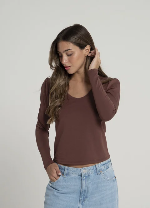 Remera princesa jersey spandex