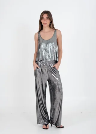 Musculosa metalizada  - Vista 3