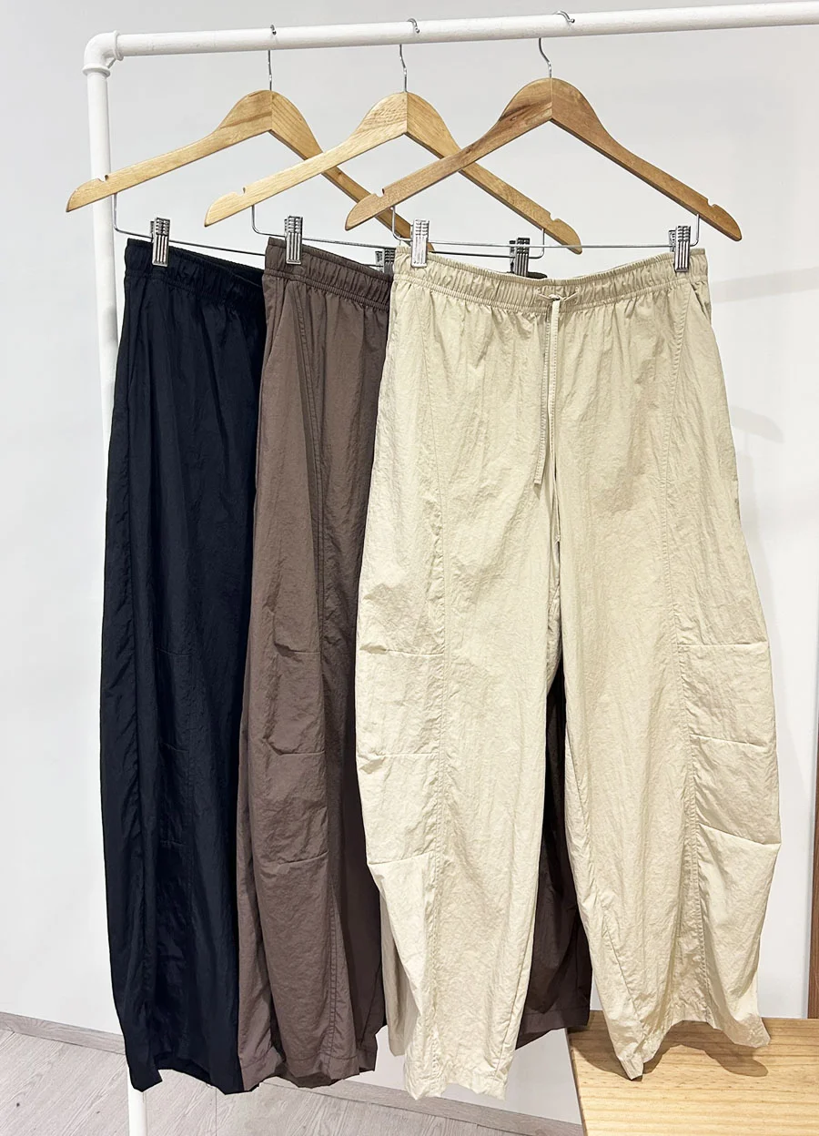 Pantalon barrel parachute