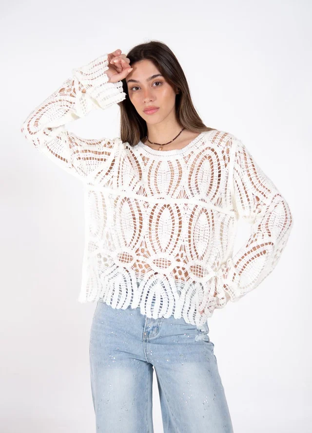 Tejido m/larga crochet