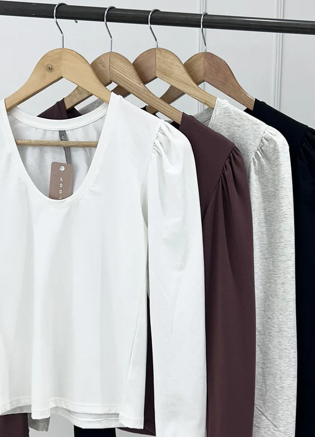 Remera manga princesa jersey 