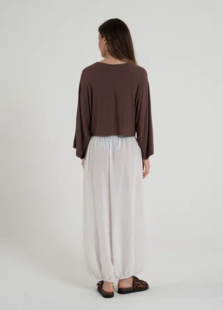 Remera cropp morley fino m/murcielago - Vista 6