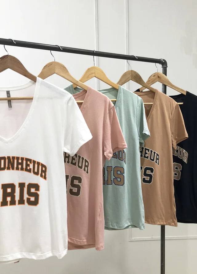 Remera RUE BONHEUR PARIS 