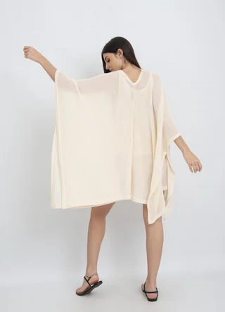 Ruana de hilo  - Vista 4