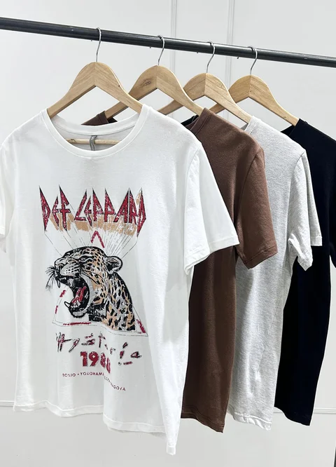 Remera DEF LEPPARD 1988