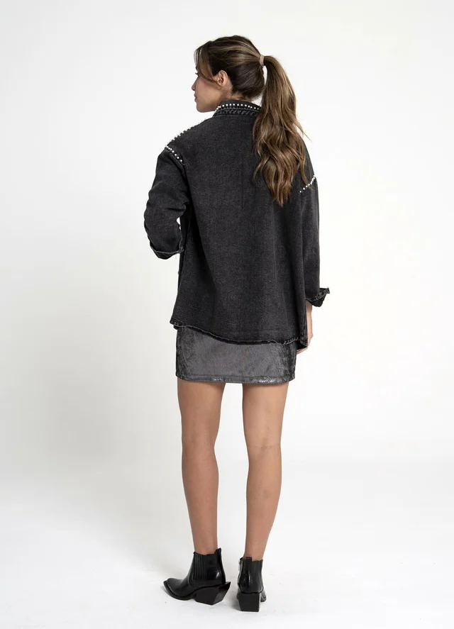 Campera Denim "Pearl Star"