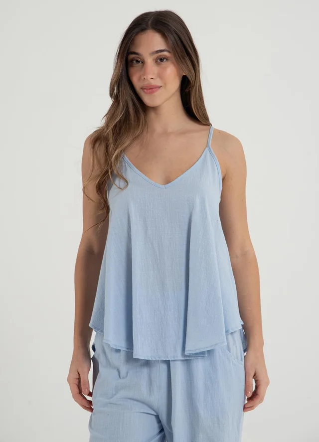 Musculosa gasa rustica para atar 
