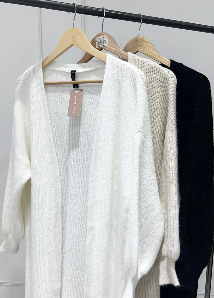 Saco midi con puño