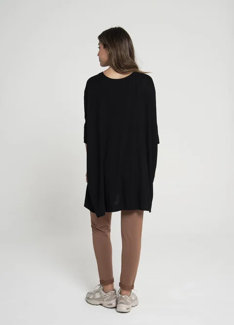 Remeron morley con recorte tajo delantero 