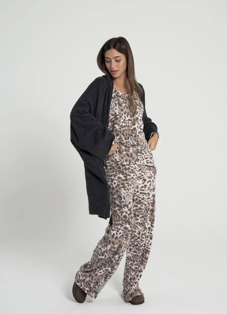 Maxi saco oversize midi tejido 