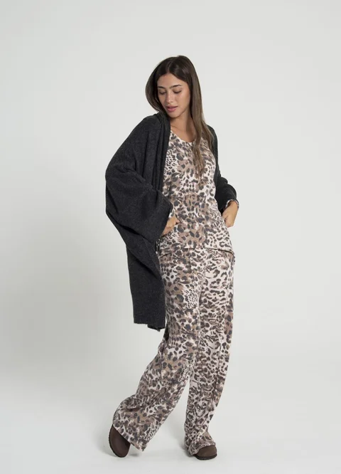 Maxi saco oversize midi tejido 