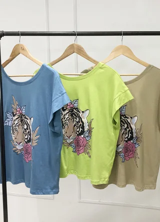 Remera TIGRE FLORES - Vista 6