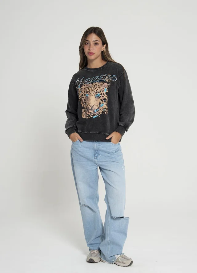 Buzo estampado MAJESTIC