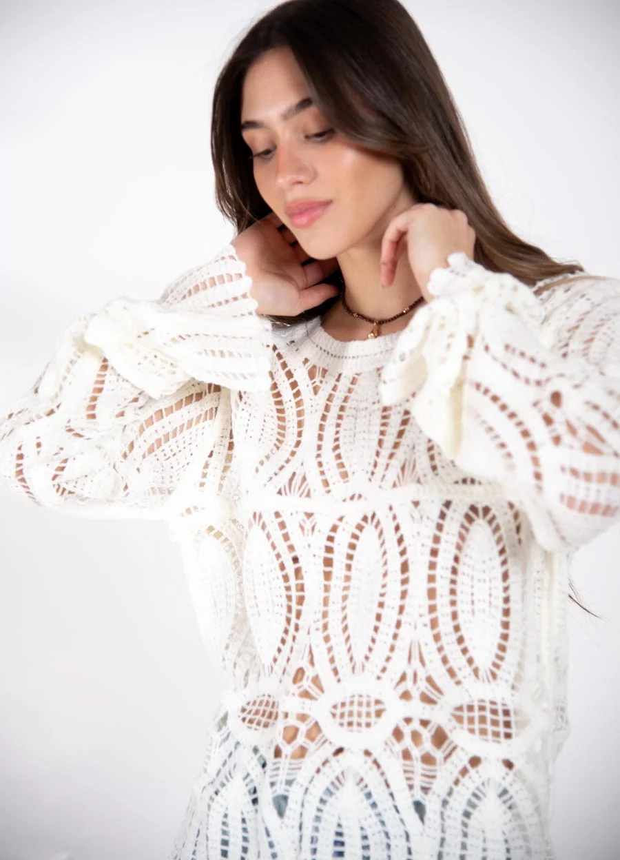 Tejido m/larga crochet