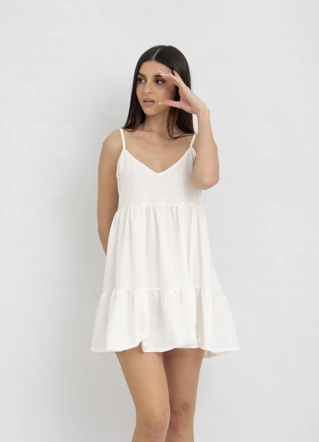 Solero corto fantasia con volado 