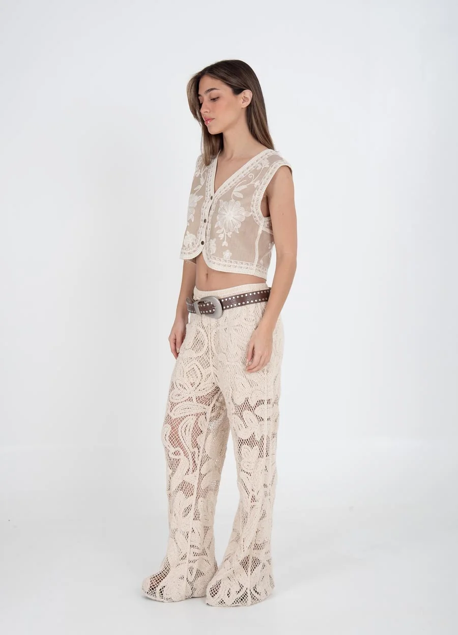 Pantalon red tejido 