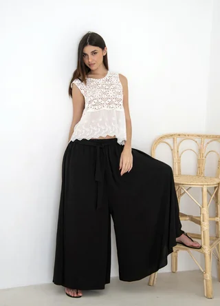 Maxi palazzo sedita con lazo  - Vista 2