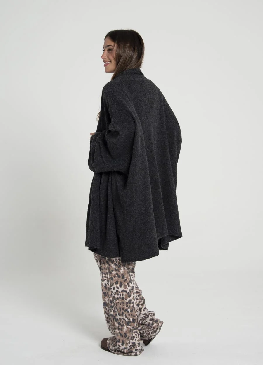 Maxi saco oversize midi tejido 