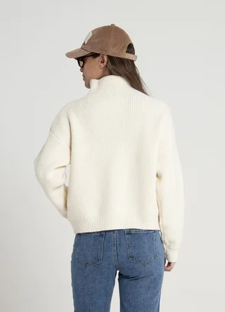 Sweater meadia polera - Vista 5