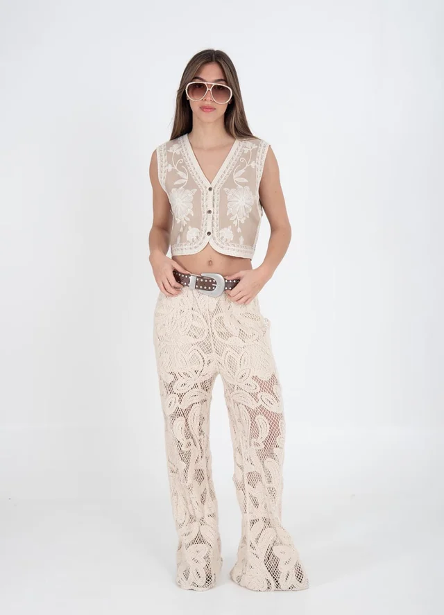Pantalon red tejido 