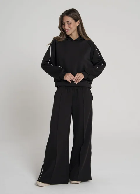  Pantalon deportivo con vivo lateral 