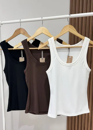 Musculosa basica morley microfibra  - Vista 4