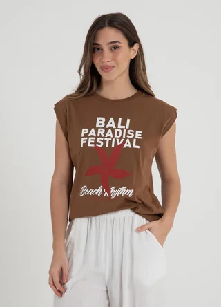 Remera BALLI FLOR  - Vista 2